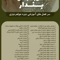 جواهردوزی گلدوزی تمبوردوزی گلسازی نقاشی پارچه کچه|خدمات آموزشی|مشهد, دانشجو|دیوار