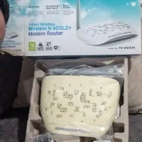 مودم نو تمیز کارتن وشناسه دارد