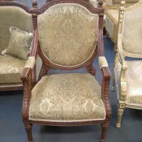 مبل ۹نفره سلطنتی چوب گردو