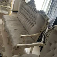 مبل و ایینه کنسول