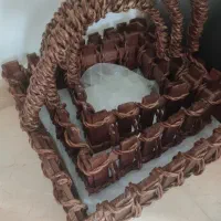 سبد چوبی فانتزی