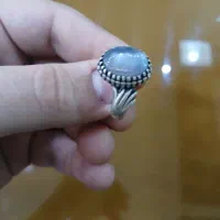 انگشتر عقیق کبود و شجر