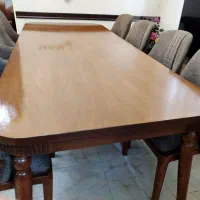 میز ناهارخوری هشت نفره نو