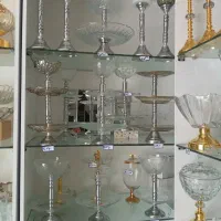 سرویس ۱۷ پارچه میشل پایه طلائی، جهیزیه کادویی|ظروف سرو و پذیرایی|مشهد, بهارستان|دیوار