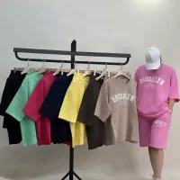 ست تیشررت شلوارک زنانه و مردانه ۶۰۰ تا ۱۲۰۰ تومن