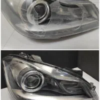 شفاف‌سازی حرفه‌ای چراغ خودروترمیم وتعویض طلق اهواز