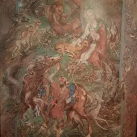 تابلو معرق ضامن آهو