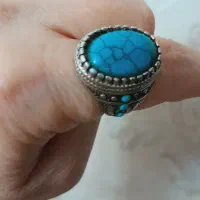 انگشترنقره با فیروزه اصل مشهد|بدلیجات|سنندج, |دیوار