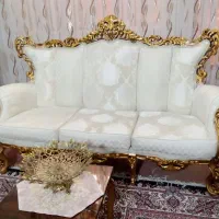 مبل سلطنتی 9نفره تمام چوب درحدآک|مبلمان خانگی و میز عسلی|بروجرد, |دیوار