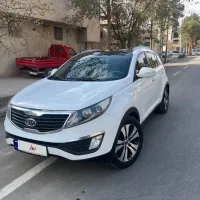 اسپورتیج ۲۰۱۲ سفید بی رنگ|خودرو سواری و وانت|سیرجان, |دیوار