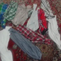 پیراهن مردانه کارکرده XL همه باهم ۴۰۰ تومان