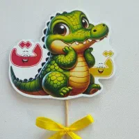 گیفت ت مثل تمساح، توپ و توت فرنگی