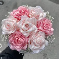 گل رز روبانی|گل مصنوعی|بوشهر, |دیوار