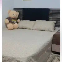 تختخواب دونفره  میزآرایش بزرگ  ویک جفت کمد