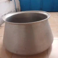 دیگ روحی بزرگ گاز بزرگ سیتی استیل قدیم بزرگ
