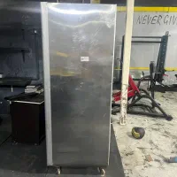 یخچال ویترینی بزرگ دو درب فریز دار