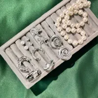 ۶جفت گوشواره ی ترند ۲۲۰ت|بدلیجات|کرج, فاز ۴ مهرشهر|دیوار