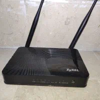 مودم Zyxel دارای دو آنتن