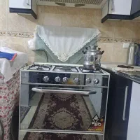 گاز سالم تمیز ۵شعله طرح فر با میز تلفن