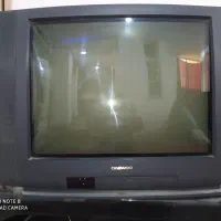 تلویزیون رنگی قدیمی سایز بزرگ