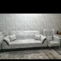 دوخت کاور مبل زری ماه|مبلمان خانگی و میز عسلی|کنگاور, |دیوار