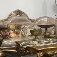 فروش فوری مبل استیل کلاسیک|مبلمان خانگی و میز عسلی|شیراز, معالیآباد|دیوار