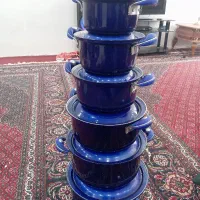 سرویس قابلمه ۶پارچه آلومینیوم|ظروف پختوپز|پارسآباد, |دیوار