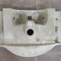 روشویی بزرگ بدون پایه|لوازم سرویس بهداشتی|یزد, |دیوار