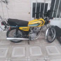 موتورسیکلت پرواز ۱۲۵cc زرد سالم