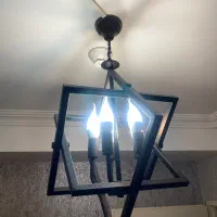 ۲عدد لوستر کاملا سالم