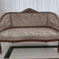 مبل ۸ نفره چوب گردو سالم