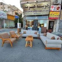 مبل کد ۸۰۸۰|مبلمان خانگی و میز عسلی|اندیشه, پرنیان|دیوار