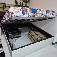 تخت خواب ۲ نفره جکدار بدون تشک