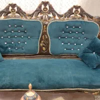 مبلمان 9نفره سلطنتی به همراه میز غذا خوری4نفره|مبلمان خانگی و میز عسلی|محمدیه-قزوین, |دیوار