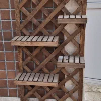 استند چوبی گل