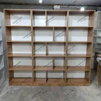 کتابخانه قفسه کمددار و تمام قفسه با ارسال رایگان|کتابخانه، شلف، قفسههای دیواری|تهران, تهرانپارس غربی|دیوار