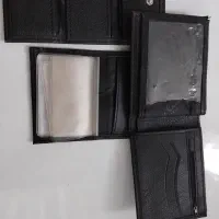 ست کیف پول چرم مشکی اصل + جاکلیدی و جاکارتی|کیف، کفش، کمربند|تهران, صاحب الزمان|دیوار