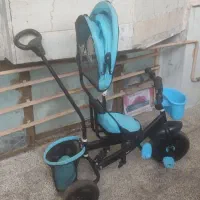 سه چرخ دلیجان کودک|دوچرخه، اسکیت، اسکوتر|قدس, شهر‌قدس|دیوار