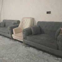 فروش مبل هفت نفره و میز تلویزیون|مبلمان خانگی و میز عسلی|میناب, |دیوار