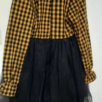 پیراهن پاییزه دخترانه برای ۶.۷.۸سال در حد خیلی نو|کفش و لباس بچه|میانه, |دیوار