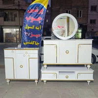 آیینه کنسول و تیوی و جاکفشی|بوفه، ویترین، کنسول|اندیشه, اندیشه فاز ۱|دیوار