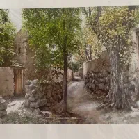تابلو فرش نیمه کاره