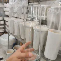 گلدان بامبو رومیزی اطلس استند حصیری ریسه شمشاد|گل و گیاه طبیعی|قم, نیروگاه|دیوار