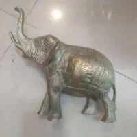 فیل برنج (برنز) قدیمی،سنگین