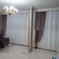 پرده حریر شاین دار|پرده، رانر، رومیزی|اصفهان, ملاصدرا|دیوار
