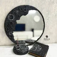 آیینه و مجسمه پاپیه ماشه