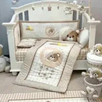 سرویس خواب نوزاد،آغوشی،کیسه خواب،لحاف یاتشک2بالشت