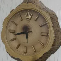 ساعت دیواری طرح چوب بسیار زیبا