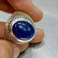 یک جفت عقیق آبی خراسانی|جواهرات|مشهد, دانشجو|دیوار
