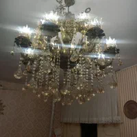 لوستر برنج ۸ شاخه ۱۶ شعله
